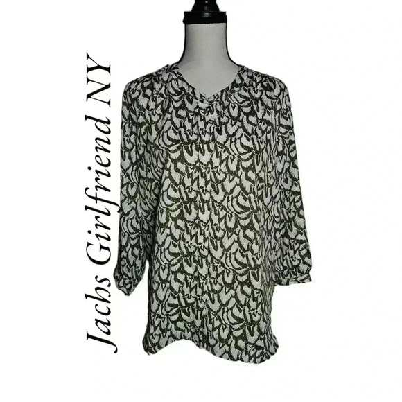 Jachs Girlfriend NY Blouse L NWT - Picture 1 of 9